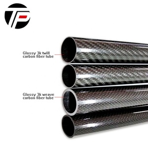 Fábrica de producir de 3 <span class=keywords><strong>K</strong></span> 100% tubo de fibra de carbono de tubo de fibra de carbono - Product Image 3