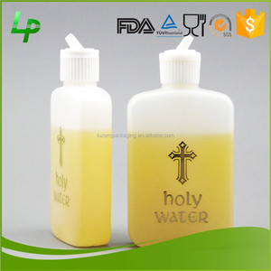 Nuevo Estilo de Diseño de Moda Botella de Agua Bendita 4 oz Con Tapa Flip Top - Product Image 1