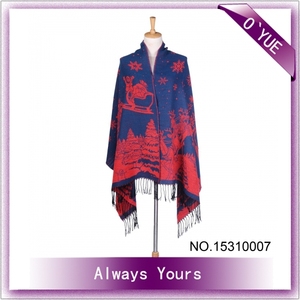 las mujeres de moda chal de navidad nueva chal de invierno - Product Image 6