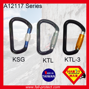 25KN Aluminum Screw Lock Mountain Climbing Carabiner - Product Image 5