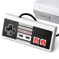 Manette de jeu filaire classique avec moteur de vibration, manette de jeu rétro pour Nintendo NES, manette de jeu pour console de jeu