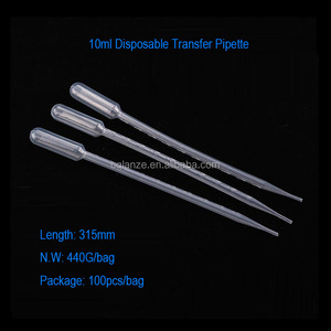 Médica 0.5 ml 1 mL 2 ml 3 ml 5 ml 10 ml desechables de plástico Pasteur pipetas estériles - Product Image 3