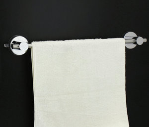 Barre à serviettes murale, 3 pièces, support mobile, douche <span class=keywords><strong>Amazon</strong></span>, sans perçage, poinçon gratuit, ventouse, de salle de bains - Product Image 3