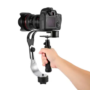 공장 가격 합금 알루미늄 미니 휴대용 디지털 카메라 안정기 비디오 Steadicam 모바일 DSLR 5DII 모션 DV Steadycam