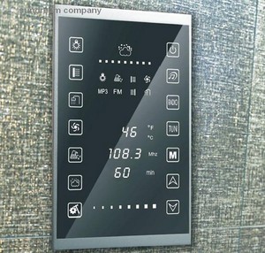 Calentador de la <span class=keywords><strong>sauna</strong></span> del panel de control, w/digital de pantalla de <span class=keywords><strong>cristal</strong></span> táctil botón inductivo - Product Image 1