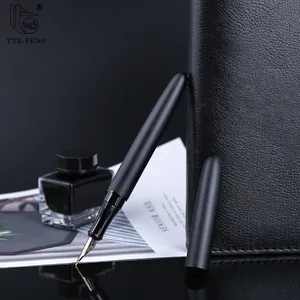 Ttx Nieuwste Luxe Relatiegeschenk Kalligrafie Metalen Pen Set Hot Selling Hoge Kwaliteit Vulpen