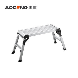 Direct Factory Price Modern Design Portable <strong>Aluminum</strong> Folding <strong>Work</strong> <strong>Platform</strong> AP-801B - Product Image 1