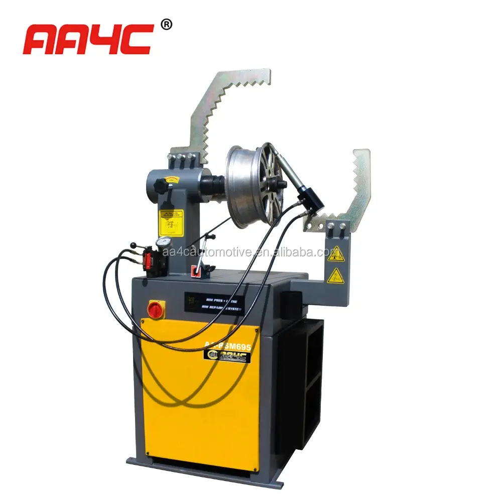 AA4C alliage roue redressage machine jante redressant la machine sans tour AA-RSM695