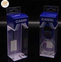 Boîte de rangement pour montre Casio en plastique pliable, vente chaude 2016, emballage de vente au détail