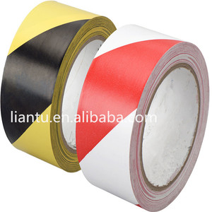 PVC demarcación cinta piso marcado cinta adhesivo de caucho solvente - Product Image 1