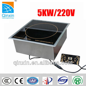 En acier inoxydable 5000 <span class=keywords><strong>watt</strong></span> table <span class=keywords><strong>de</strong></span> <span class=keywords><strong>cuisson</strong></span> à induction - Product Image 2