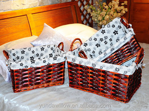 Custom Size Woodchip <strong>Basket</strong> <strong>Weaving</strong> Storage <strong>Basket</strong> - Product Image 2