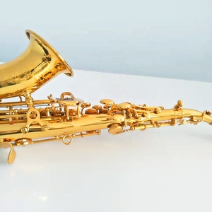 Moderne populaire Gebogen sopraansaxofoon/wind instrument kleine saxofoon Muziekinstrumenten