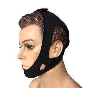 2019 neues Design hochwertige Neopren Lycra Anti-Schnarch-Gürtel Anti-Schnarch-Kinnriemen gegen Schnarchen - Product Image 3
