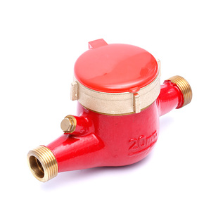 20mm çok jet orta sertlik bileşik manyetik sürücü kuru arama tipi sıcak su sayacı - Product Image 5