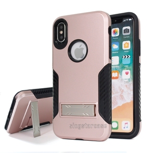 2 in 1 Hybrid Cavalletto Duro della Cassa Del Telefono Per il <span class=keywords><strong>iphone</strong></span> <span class=keywords><strong>XS</strong></span> 5.8 pollice Shockproof Della Copertura Posteriore 2018 - Product Image 4