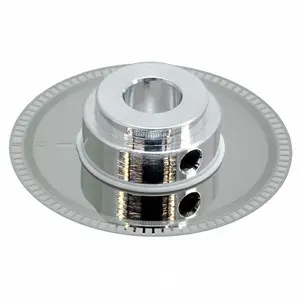 Foto attacco chimico rotante disco di metallo per la posizione encoder ottico