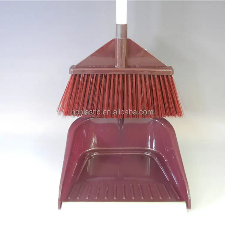 low price soft plastic broom and dustpan set sweep floor