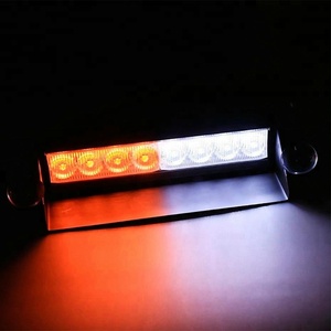 Luz Estroboscópica de Advertencia <span class=keywords><strong>para</strong></span> Automóvil, 8 <span class=keywords><strong>LED</strong></span>, Luz de Emergencia <span class=keywords><strong>para</strong></span> Tablero, Lámparas Intermitentes <span class=keywords><strong>LED</strong></span> con Ventosa <span class=keywords><strong>para</strong></span> <span class=keywords><strong>Parabrisas</strong></span>, 12V CC, Rojo+Azul - Product Image 6