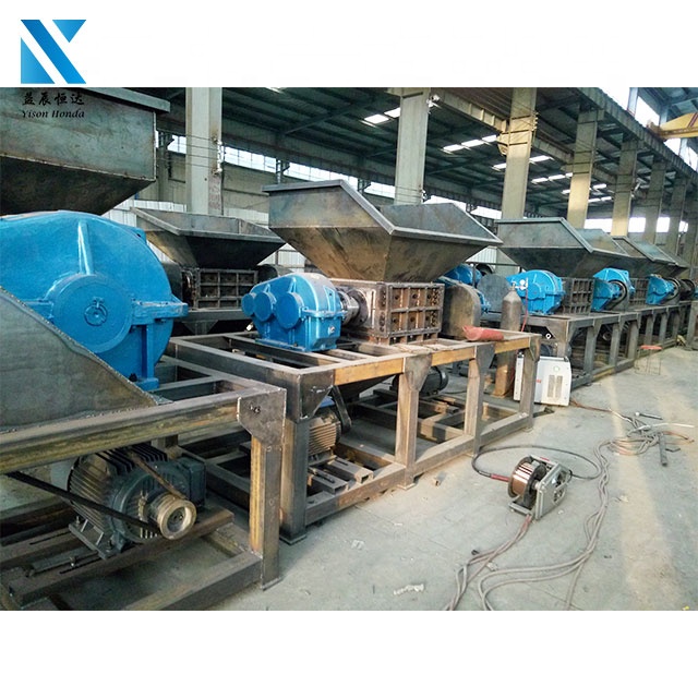 Двухвальный мини-измельчитель шин, дробильная машина по заводской цене