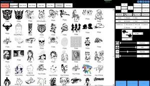 2018 Xách Tay 7500 mw Laser Khắc Máy In Máy Khắc TỰ LÀM Nghiệp Dư Laser Máy Đánh Dấu Với Khung Hợp Kim Nhôm - Product Image 6