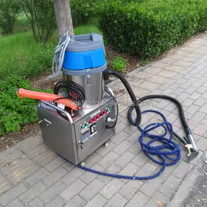 CE internal and external 2 guns no boiler 10 bar electric mobile steam wheelie bin cleaning equipment