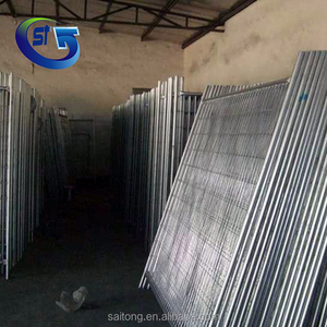 Panel de Cerca Temporal de Alambre de Seguridad Galvanizado de Acero de Alta Calidad y Bajo Precio - Product Image 5
