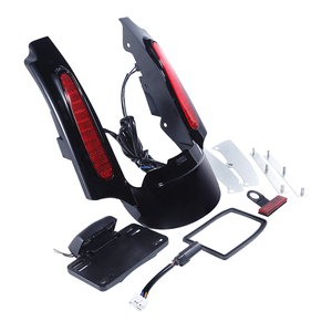 XF2906C70-02-R TCMT для Harley <span class=keywords><strong>Street</strong></span> <span class=keywords><strong>Glide</strong></span> ABS, комплект расширительной панели заднего крыла, подходит для Harley Road <span class=keywords><strong>Street</strong></span> <span class=keywords><strong>Glide</strong></span> 2009-2013 - Product Image 4
