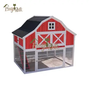 cheap Hot Sell High Quality Design Large prefabricated wood pet cages commercial broiler chicken houses hen coop for layers