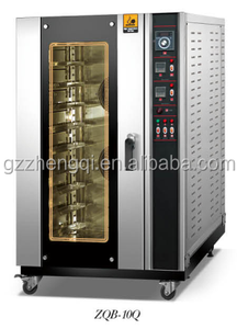 Usine <span class=keywords><strong>Prix</strong></span> Boulangerie 5 <span class=keywords><strong>8</strong></span> 10 plateaux de gâteau de pain four électrique avec vapeur (ZQB-8D) - Product Image 5