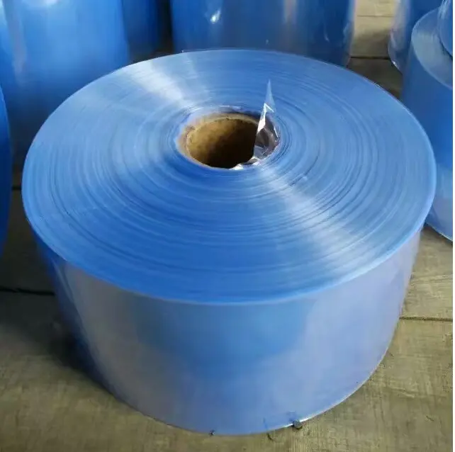 Film Susut Silinder Transparan PVC/PET/OPS untuk Kemasan