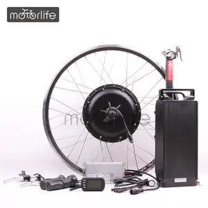 Motorlife OEM 50千米/h电动自行车套件自行车部分DIY 48v 1000w电动自行车转换套件中国制造