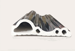 PVC <span class=keywords><strong>Marble</strong></span> Solid Moulding Profiles Ở UV Kết Thúc Đầy Màu Sắc Cho Tường/TV/Khung Cửa - Product Image 3