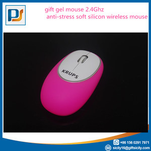 Promotional Custom <strong>Soft</strong> Silicone Gel Mouse 2.4Ghz Anti-stress <strong>Soft</strong> Silicon <strong>Wireless</strong> Mouse - Product Image 3