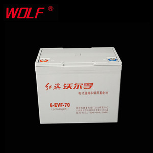 高品質6-EVF-70ディープサイクルEVトラクション乾電池<span class=keywords><strong>12V</strong></span>バッテリー（電動工具用） - Product Image 3
