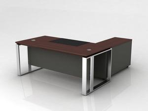 Bureau en bois de bureau en métal cadre table meubles turcs réplique usine - Product Image 3