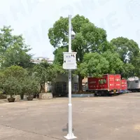 Harwell CCTV Outdoor Security Monitoring Steel Post Galvanized Surveillance Camera Pole