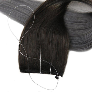 Extensions de cheveux vietnamiens Remy en gros de 18 pouces avec fil de pêche, double trame, décolorées, pas chères - Product Image 2