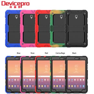 Custodia rigida <span class=keywords><strong>a</strong></span> 3 strati per <span class=keywords><strong>Samsung</strong></span> Galaxy <span class=keywords><strong>Tab</strong></span> <span class=keywords><strong>8</strong></span> "Silicone antiurto + PC compatibile con T380 e T385 - Product Image 6
