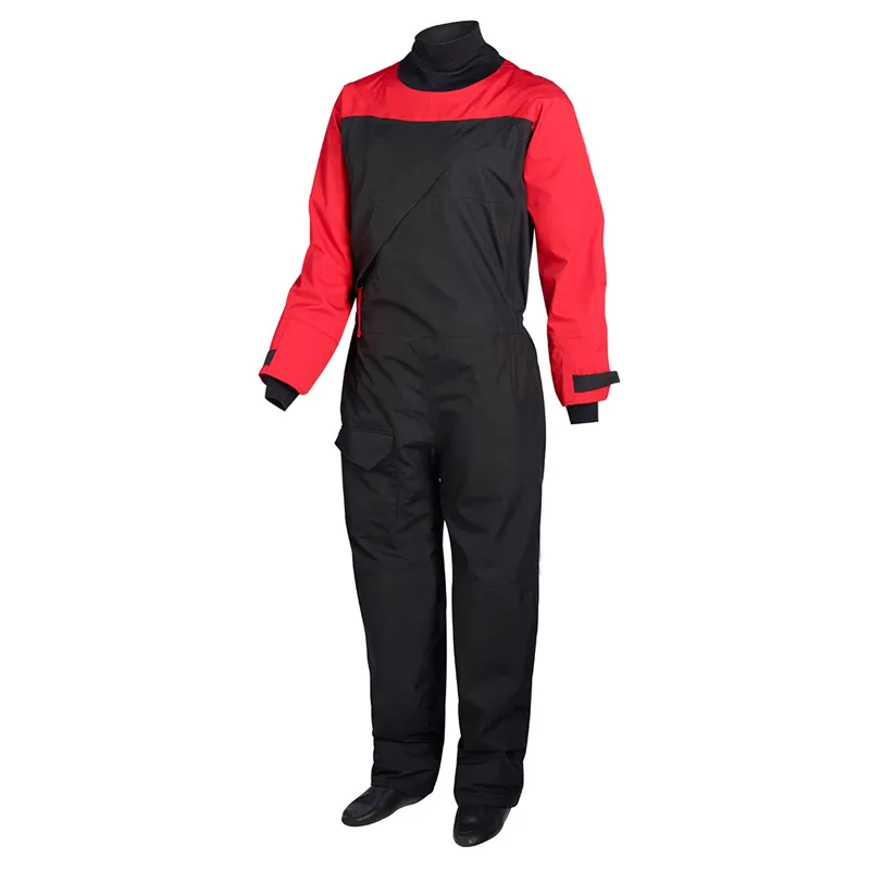 Venta al por mayor impermeable traje seco vela buceo traje seco transpirable frontal de cremallera de Drysuit