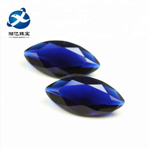 1.5*3mm <span class=keywords><strong>Petit</strong></span> Lâche Pierres Précieuses Riche Bleu <span class=keywords><strong>Marquise</strong></span> Perles De Verre - Product Image 1