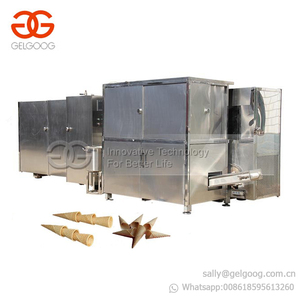 Công nghiệp Hoàn Toàn Tự Động <span class=keywords><strong>Cone</strong></span> Baking Dây Chuyền Sản Xuất Cán Biscuit Đường Waffle <span class=keywords><strong>Cone</strong></span> Maker Icecream <span class=keywords><strong>Cone</strong></span> Máy Móc cho Bán - Product Image 3