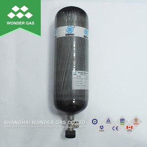 Precio competitivo 6.8L 300Bar Tanque De Aire De Fibra de Carbono Utilizado Para Pistola de Aire <span class=keywords><strong>PCP</strong></span> - Product Image 2