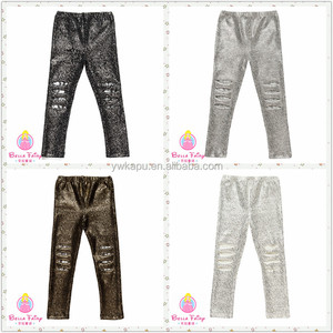 I più venduti bambini autunno inverno pantaloni della ragazza PU <span class=keywords><strong>leggings</strong></span> in <span class=keywords><strong>pelle</strong></span> <span class=keywords><strong>leggings</strong></span> con paillettes - Product Image 5