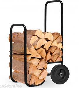 Chariot à bois roulant intérieur/extérieur, chariot à bois de chauffage, <span class=keywords><strong>déménageur</strong></span>/<span class=keywords><strong>transporteur</strong></span> de bois de chauffage TC2008 - Product Image 1