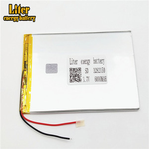 Venta wholesale ultra thin 3282150 batteries 6000 mAh lipo battery <span class=keywords><strong>3</strong></span>,7 V rechargeable lithium ion polymer - Product Image 3