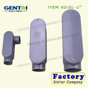PVC/ABS Conduit Bodies with/without Cover and Gasket LB type