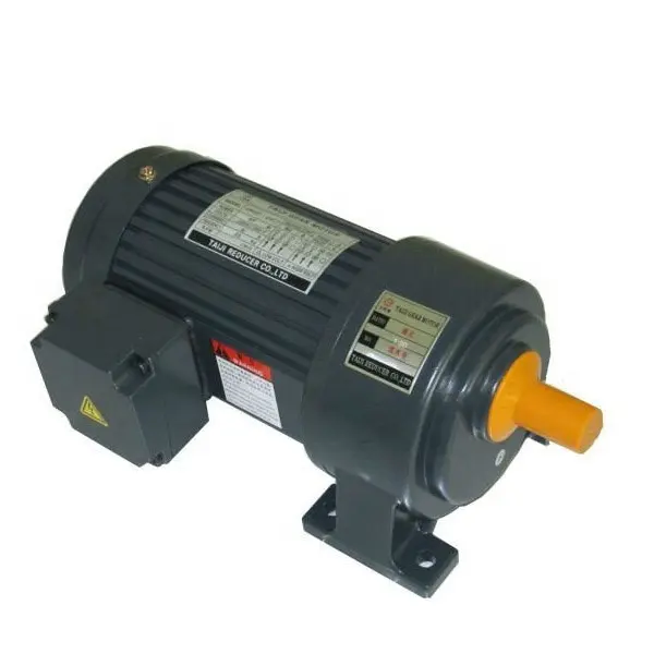 Merek Taiwan Motor Slip Ring Motor Listrik, DC 24V Gear Motor