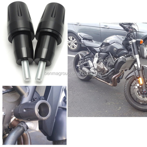 Accessoires de refit pour moto <span class=keywords><strong>MT</strong></span>-<span class=keywords><strong>07</strong></span> FZ-<span class=keywords><strong>07</strong></span> <span class=keywords><strong>Street</strong></span> Bike, sliders de cadre - Product Image 6