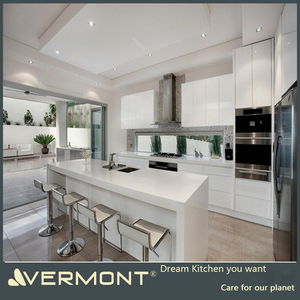 Diseño de <span class=keywords><strong>Cocina</strong></span> Americana Moderna de Vermont con Gran Barra de <span class=keywords><strong>Desayuno</strong></span> y Gabinetes de <span class=keywords><strong>Cocina</strong></span> Modulares - Product Image 3